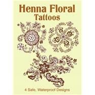 Henna Floral Tattoos by Anna Pomaska, 9780486437330