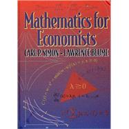 Mathematics for Economists by Simon, Carl P.; Blume, Lawrence, 9780393957334