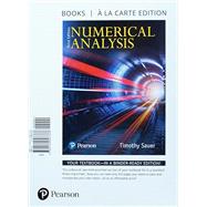 Numerical Analysis, Books a la Carte Edition by Sauer, Timothy, 9780134697338