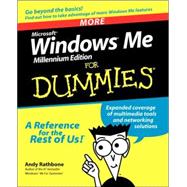 MORE Microsoft<sup>®</sup> Windows<sup>®</sup> Me For Dummies<sup>®</sup> , Millennium Edition by Andy Rathbone, 9780764507342
