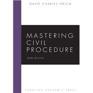 Mastering Civil Procedure by Hricik, David Charles, 9781611637342