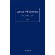 History of Universities Volume XXXI / 1 by Feingold, Mordechai, 9780198827344