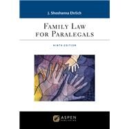Family Law for Paralegals by Ehrlich, J. Shoshanna, 9781543847345