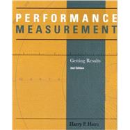 Performance Measurement Getting Results by Hatry, Harry P., 9780877667346