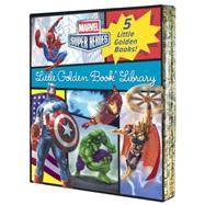 Marvel Little Golden Book Library (Marvel Super Heroes) Spider-Man; Hulk; Iron Man; Captain America; The Avengers by Unknown, 9780449817353