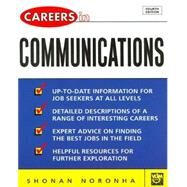 Careers In Communications by Noronha, Shonan, 9780071437356