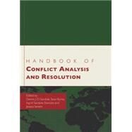 Handbook of Conflict Analysis and Resolution by Sandole; Dennis J D, 9780415577359