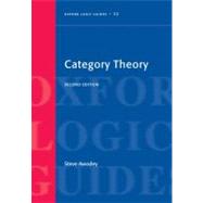 Category Theory by Awodey, Steve, 9780199587360