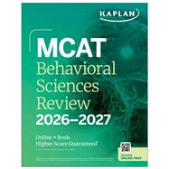 MCAT Behavioral Sciences Review 2026-2027 Online + Book by Unknown, 9781506297361