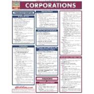 Corporations Laminate Reference Chart by BarCharts Inc, 9781572227361