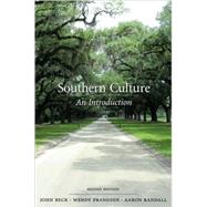 Southern Culture : An Introduction by Beck, John; Frandsen, Wendy; Randall, Aaron, 9781594607363