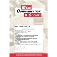 Advertising and Consumer Culture: A Special Issue of Mass Communication & Society by McAllister; Matthew P., 9780805897364