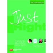 Just Right Workbook Without Key And Audio CD (1) Pre-Int Bre by Harmer, 9780462007380
