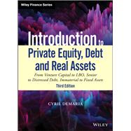 Introduction to Private Equity, Debt and Real Assets From Venture Capital to LBO, Senior to Distressed Debt, Immaterial to Fixed Assets by Demaria, Cyril, 9781119537380
