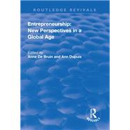 Entrepreneurship: New Perspectives in a Global Age by Dupuis,Ann;Bruin,Anne de, 9781138727380