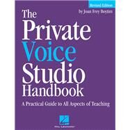 The Private Voice Studio Handbook by Boytim, Joan Frey;, 9780634047381