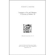 Language As Sin and Salvation: A Lectura of Inferno 18 by Baranski, Zygmunt G., 9781438457383