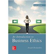 Looseleaf for An Introduction to Business Ethics by DesJardins, Joseph, 9781260687385