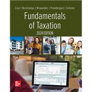 Fundamentals of Taxation 2024, 17e LL w/Connect Access Card by Cruz, Ana, 9781265347390
