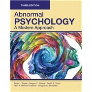 Access Card Abnormal Psychology, 3rd by Burke Trost, deRoon-Cassini, 9781950377398