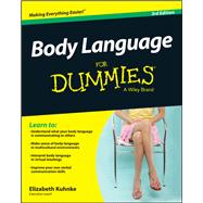 Body Language for Dummies by Kuhnke, Elizabeth, 9781119067399