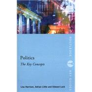 Politics: The Key Concepts by Harrison; Lisa, 9780415497404