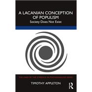 A Lacanian Conception of Populism by Timothy Appleton, 9781000937404
