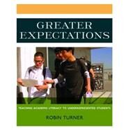 Greater Expectations by Turner, Robin, 9781571107404