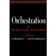 ORCHESTRATION CL by Piston, Walter, 9780393097405