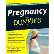 Pregnancy for Dummies: Australia and New Zealand Edition by Palmer, Jane; Stone, Joanne; Eddleman, Keith; Duenwald, Mary, 9780730377405
