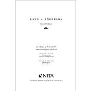 Lang v. Anderson Case File by Bocchino, Anthony J., 9781556817410