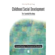 Childhood Social Development The Essential Readings by Craig, Wendy, 9780631217411