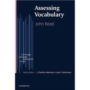 Assessing Vocabulary by John Read, 9780521627412