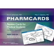 PharmCards Review Cards for Medical Students by Johannsen, Eric C.; Sabatine, Marc S., 9780781787413
