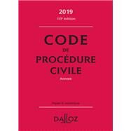 Code de procdure civile 2019, annot by Pierre Call; Laurent Dargent, 9782247177417
