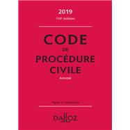 Code de procdure civile 2019, annot by Pierre Call; Laurent Dargent, 9782247177417