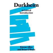 Durkheim by Allen, Kieran; O'boyle, Brian, 9780745337418