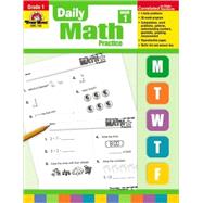 Daily Math Practice, Grade 1 by Norris, Jill, 9781557997418
