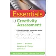 Essentials of Creativity Assessment by Kaufman, James C.; Plucker, Jonathan A.; Baer, John, 9780470137420