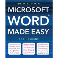 Microsoft Word Made Easy 2019 by Hawkins, Rob, 9781787557420