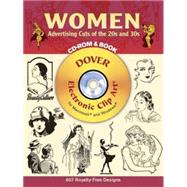 Women Advertising Cuts of the 20s and 30s CD-ROM and Book by Cabarga, Leslie, 9780486997421