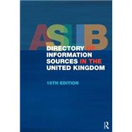 ASLIB Directory of Information Sources in the United Kingdom by Europa Publications, 9781857437423