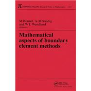 Mathematical Aspects of Boundary Element Methods by Marc Bonnet, 9781000657425