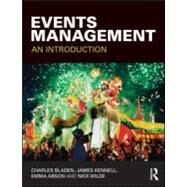 Events Management: An Introduction by Bladen; Charles, 9780415577427