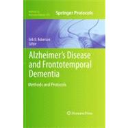 Alzheimer's Disease and Frontotemporal Dementia by Roberson, Erik D., 9781607617433