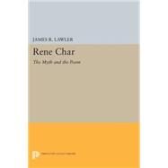 Rene Char by Lawler, James R., 9780691607436