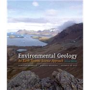 Environmental Geology An Earth Systems Approach by Merritts, Dorothy; Menking, Kirsten; DeWet, Andrew, 9781429237437