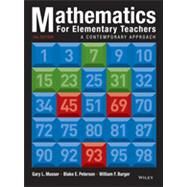 Mathematics for Elementary Teachers: A Contemporary Approach, Tenth Edition by Musser, 9781118457443
