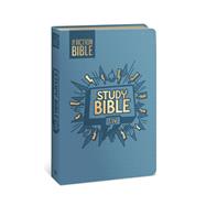 The Action Bible Study Bible ESV, Leathersoft, Blue, Full Color by Unknown, 9780830787449