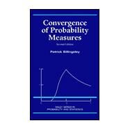 Convergence of Probability Measures by Billingsley, Patrick, 9780471197454